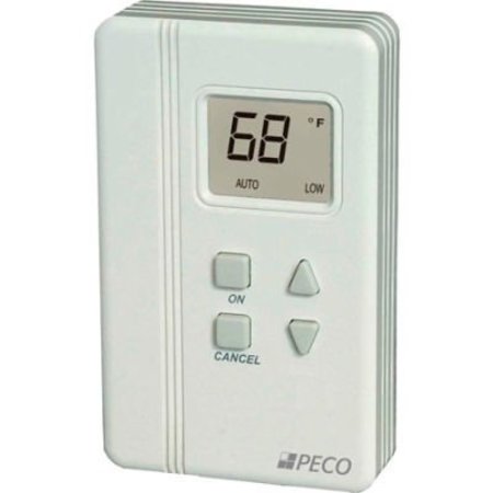 PECO PECO Trane Compatible Zone Sensor SDP155-008 Digital Display, Temp Adjust, On, Cancel, Comm Jack 69561